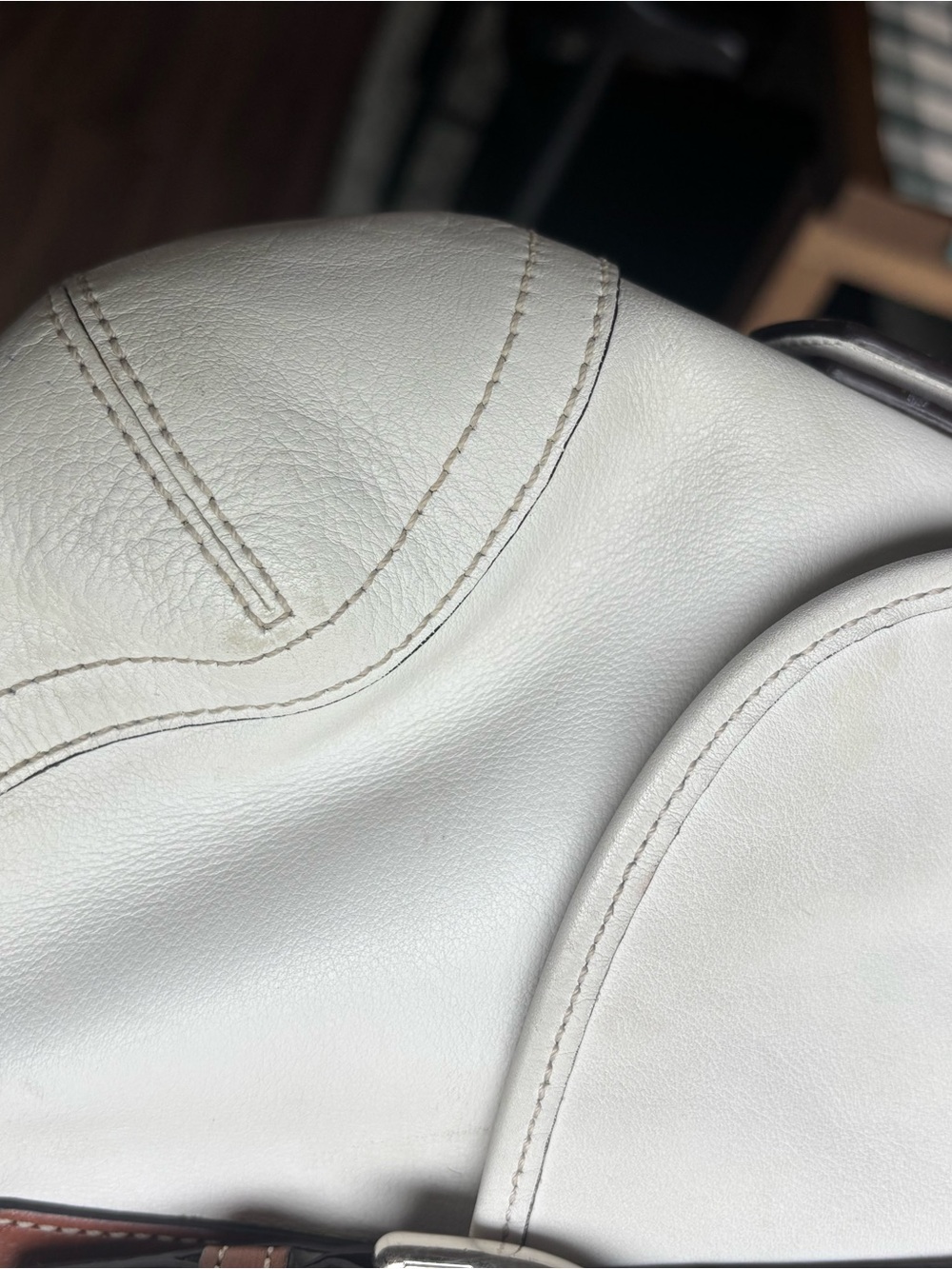 Coach white and brown leather soho shoulder bag - Picture 6 of 11